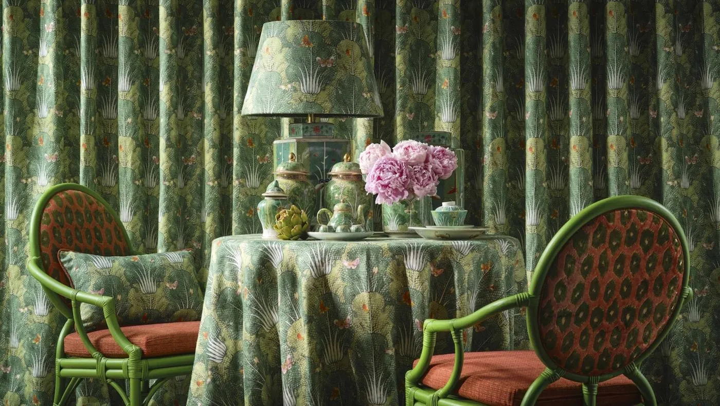 Four fabric houses launch in one week and every one of them has gone to the archive, image via Business of Home