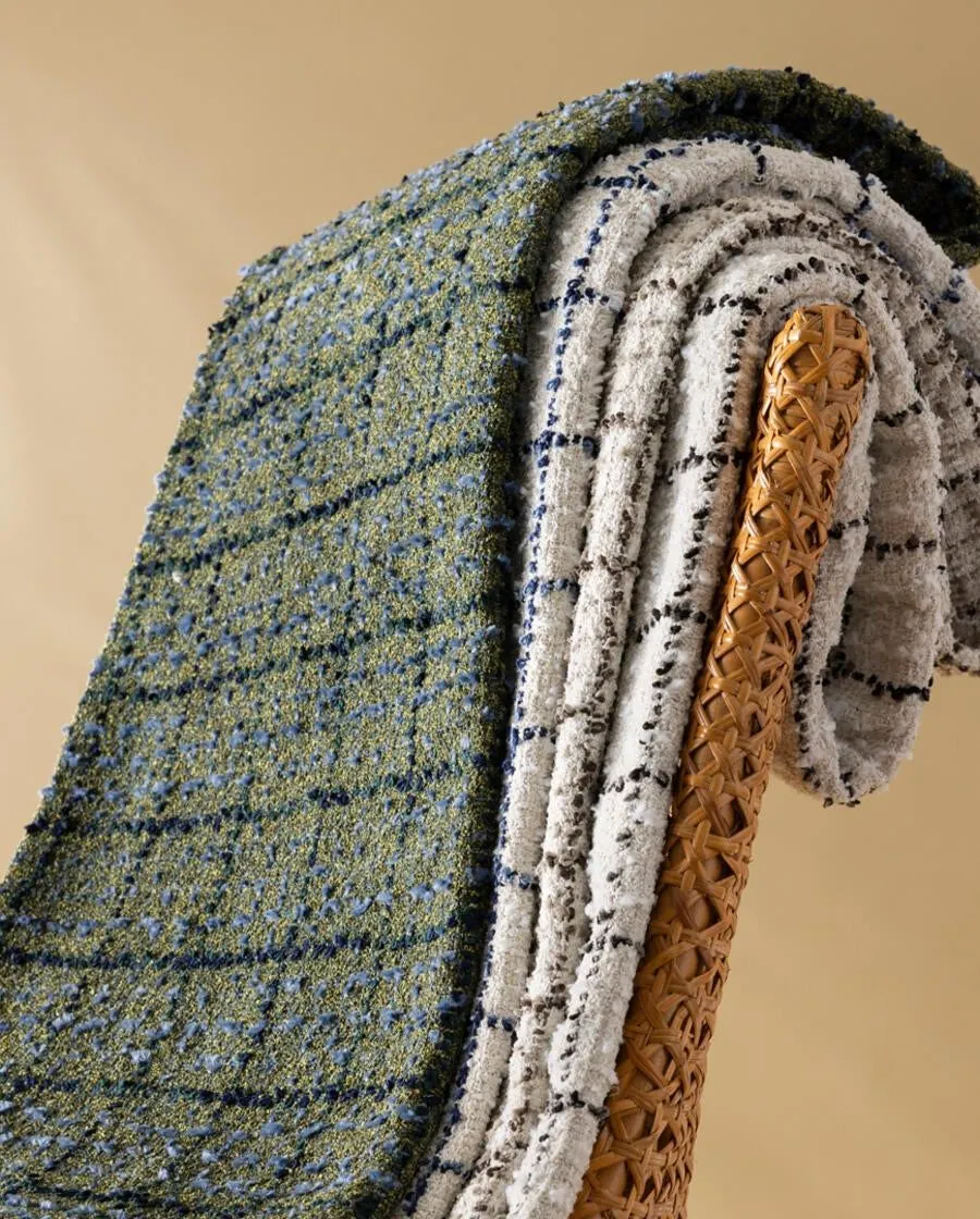 Donghia's Scirocco carries one palette from the drawing room out onto the terrace, image via Business of Home
