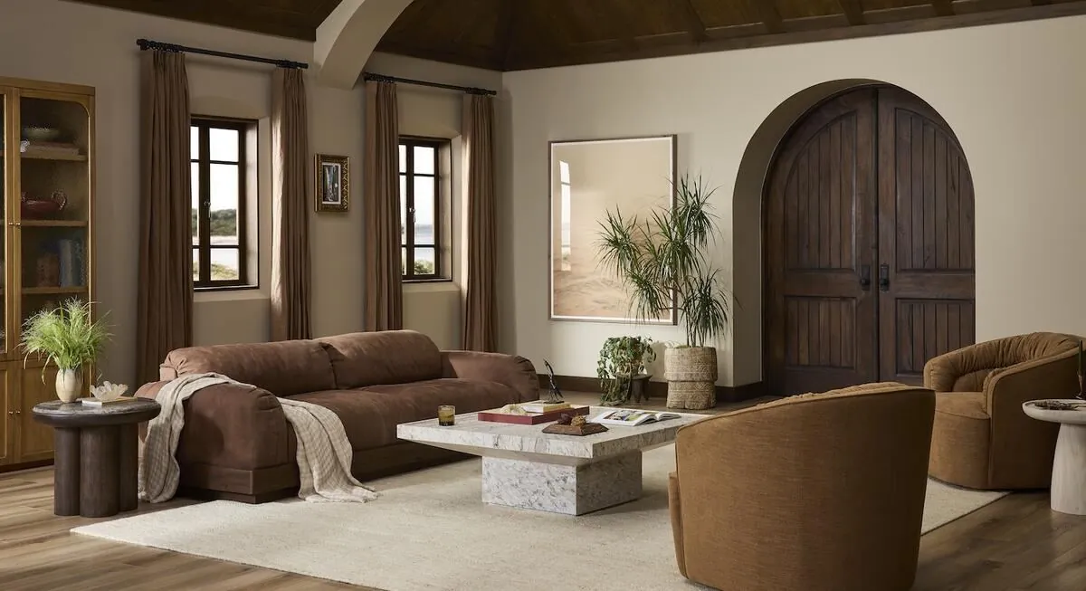 Four Hands' 500-piece summer drop adds its first cordless lighting, image via Business of Home