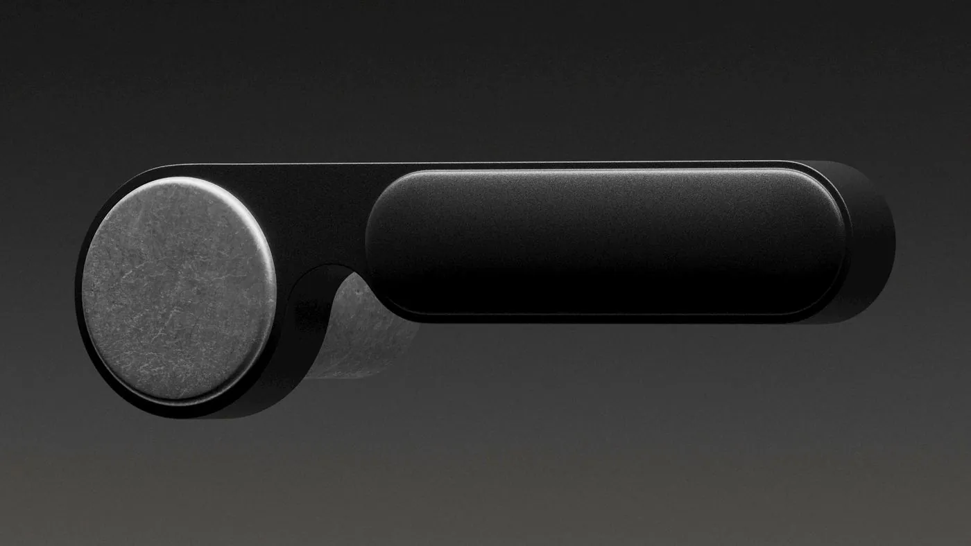 FSB relaunches Dieter Rams' 1986 door handle in solid aluminium, image via Dezeen