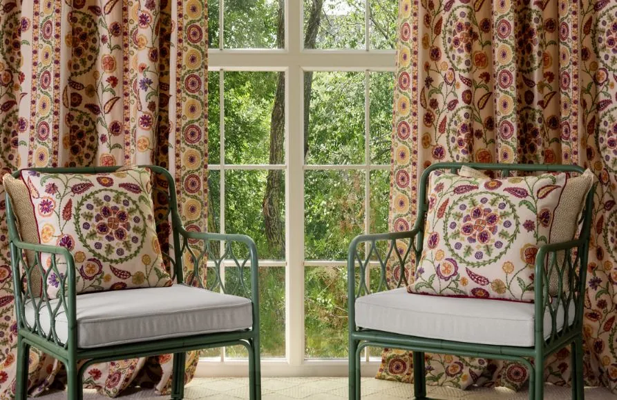 GP and J Baker put 18 designs through the needle in Winslow, image via G P & J Baker
