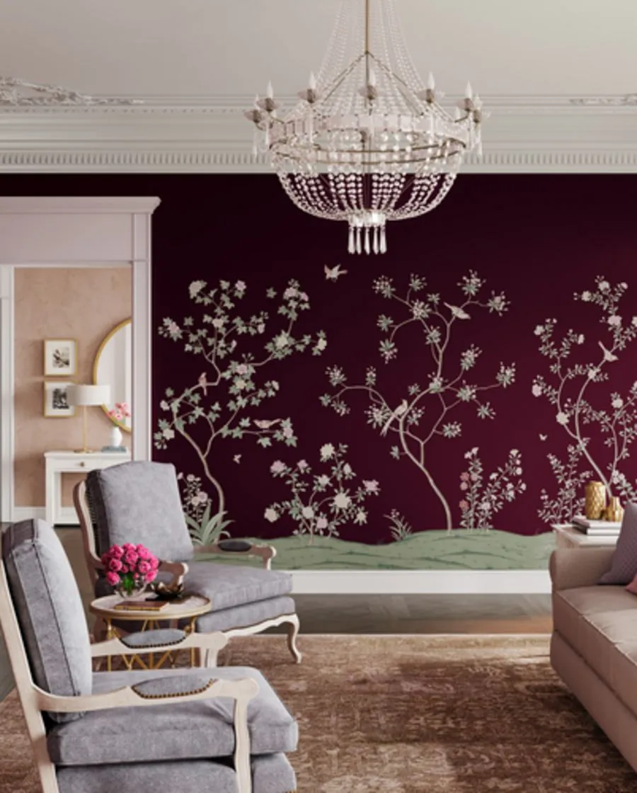 Phillip Jeffries marks 50 years with Enchanted Garden, a summer of hidden botanicals, image via Business of Home