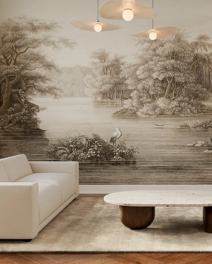 Phillip Jeffries marks fifty years with Journey, a textural fall wallcovering collection, image via Business of Home
