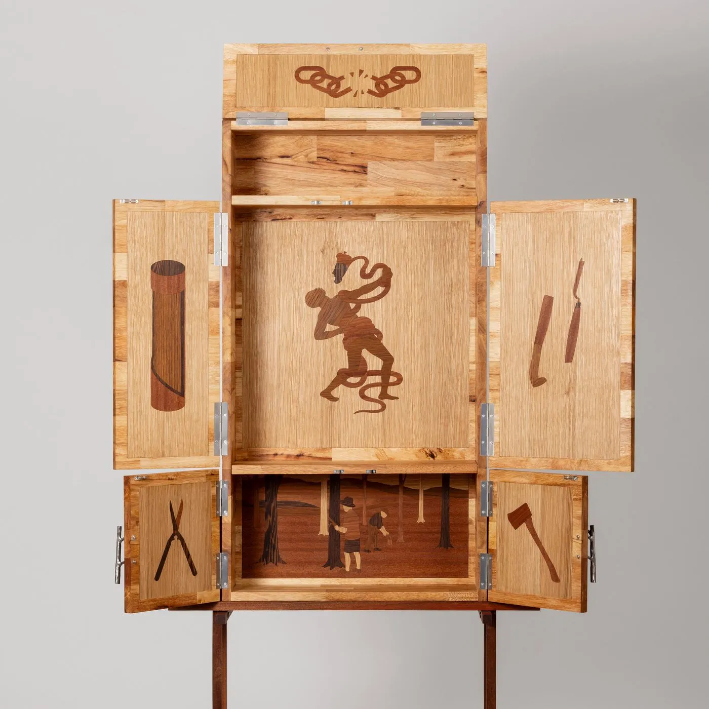 Shahar Livne makes furniture out of rubber's uncomfortable history, image via Dezeen